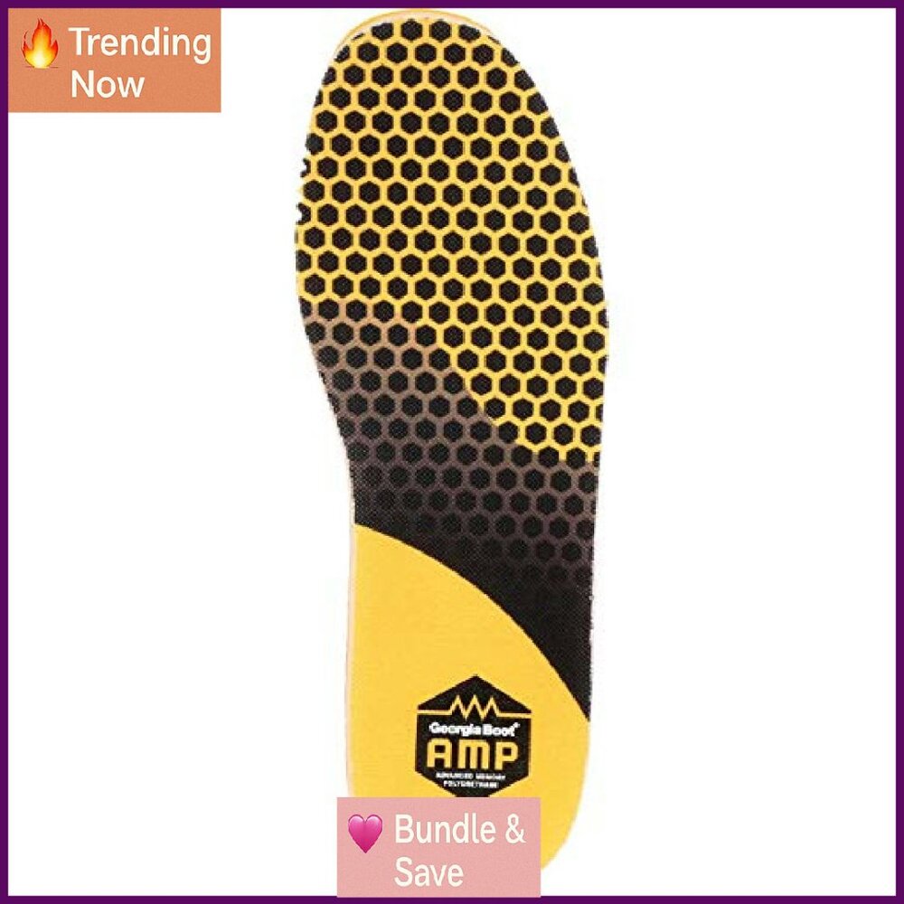 Memory Foam Work Boot Insoles, Large D (M) Size, … - image 7